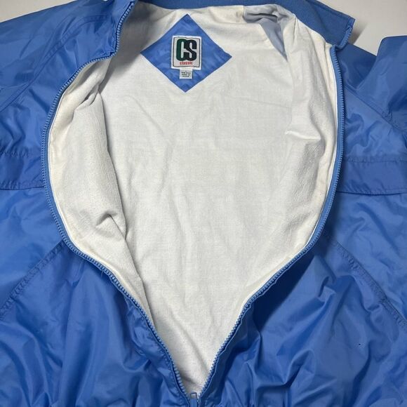 Vintage 1980's CS Classics Mens Windbreaker Zip Jacket Size L - Picture 7 of 12